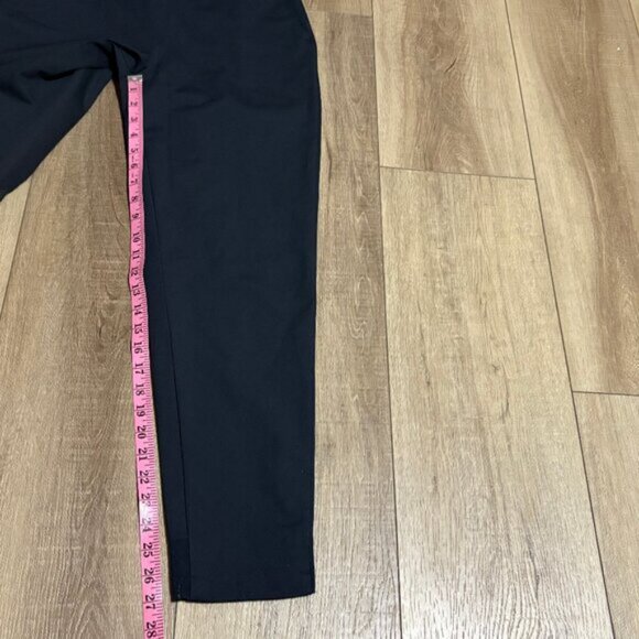 Ministry of Supply Kinetic Pull On Crop Pants Women's Size 6 Navy Blue ~ EUC - Picture 11 of 13